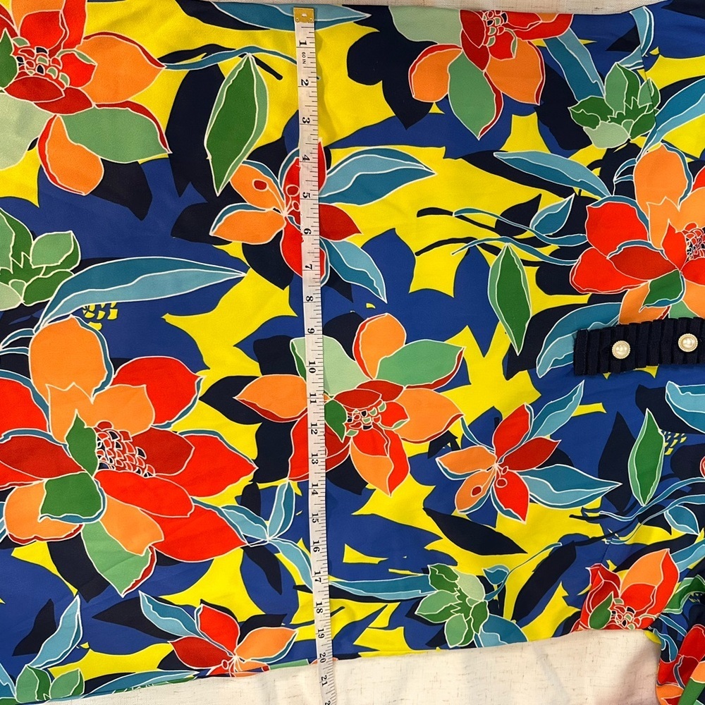 CobyCo Colorful Floral Dress ❤️💙 - Picture 4 of 15